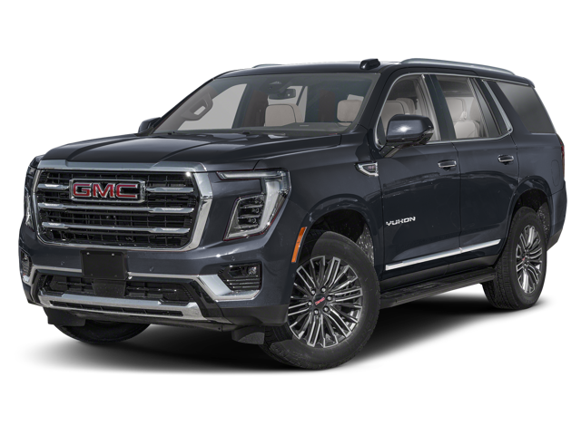 a dark gray 2025 gmc yukon