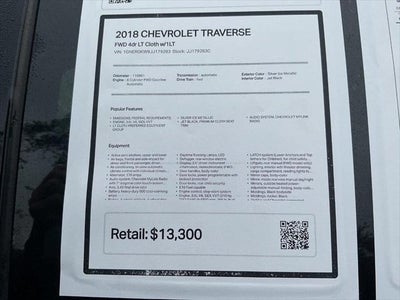 2018 Chevrolet Traverse 1LT