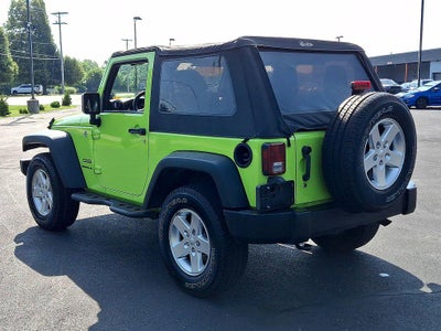 2012 Jeep Wrangler 4WD 2dr Sport