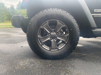 2016 Jeep Wrangler Unlimited 4WD 4dr Sport
