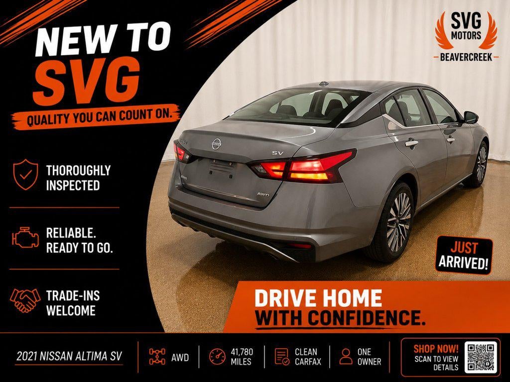 2023 Nissan Altima 2.5 SV AWD Sedan