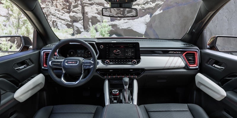 The interior design of the canyon.