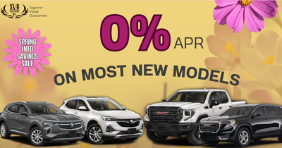 0% APR on Most New Models!