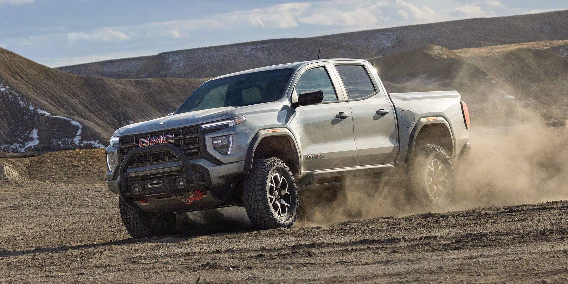2026 GMC Canyon Climbing a rock