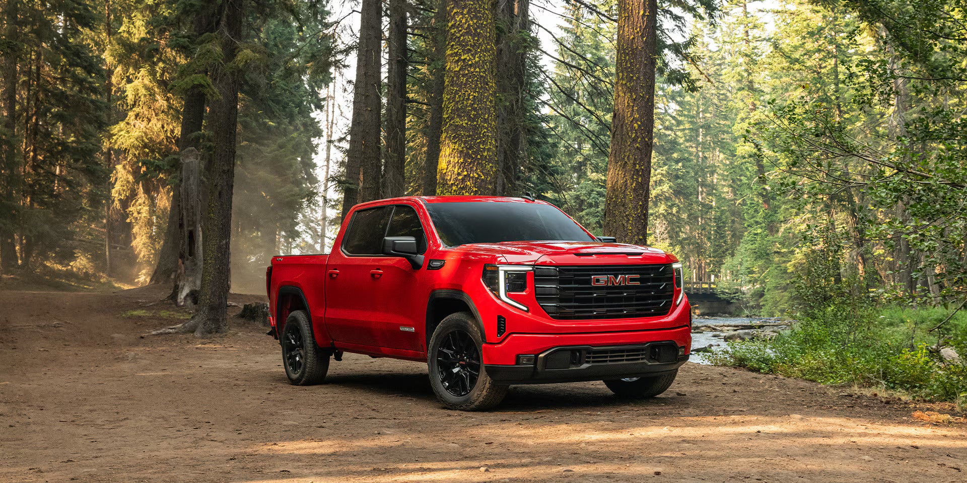 2026 GMC Sierra 1500 Parked in the forest