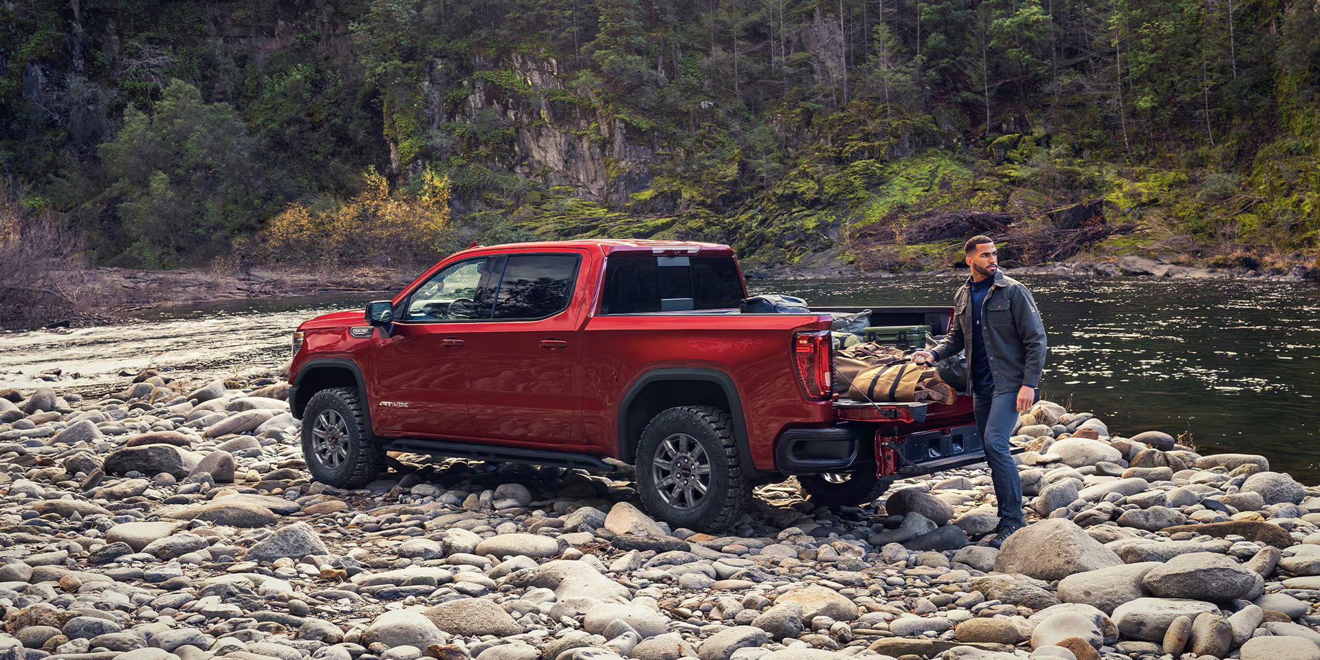 2026 GMC Sierra 1500 Parked by a river
